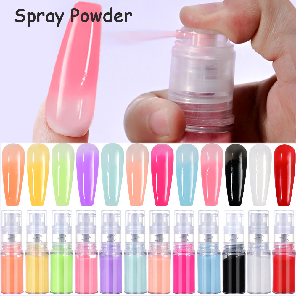Nail Art Ombre Glitter - 10g/bottle Nail Art Ombre Spray Powder