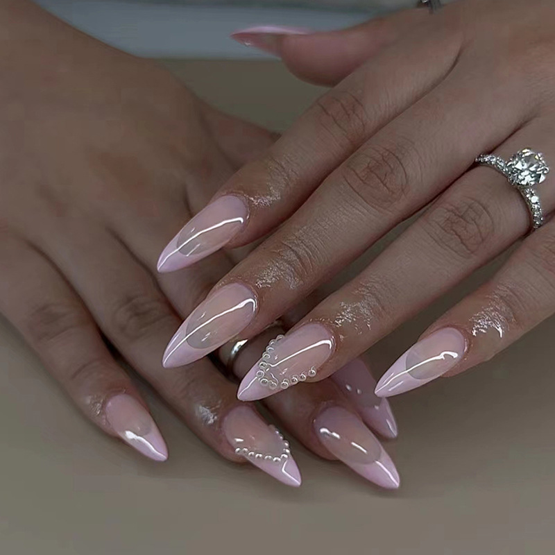 24pcs Bow False Nails Sets Pre - Nail Art Valentines Day review and price