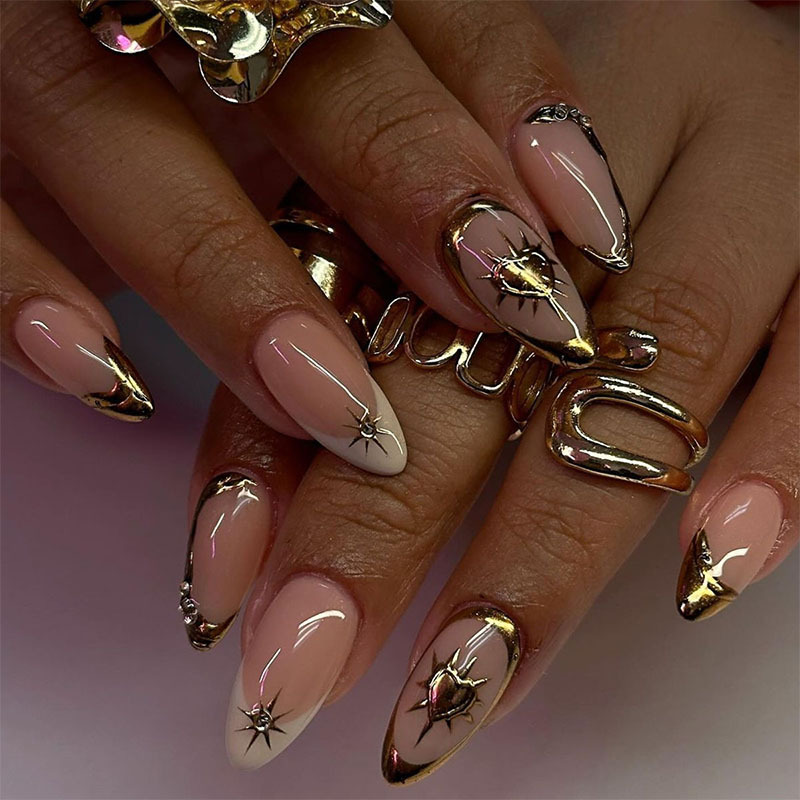 24Pcs Retro Wine Red French Al - Nail Art French Nails review and price