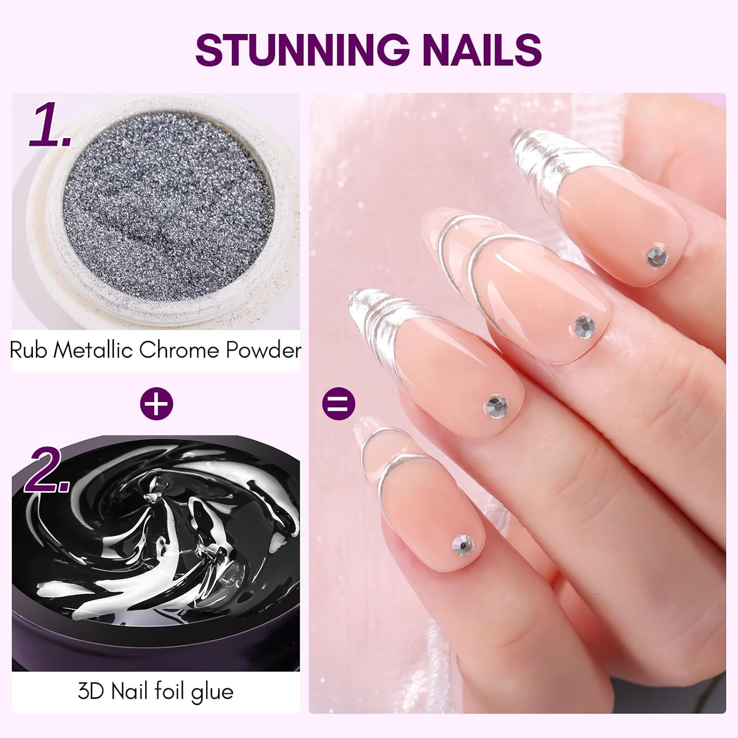 Makartt 3D Nail Gel 8ml Nail F - Nail Foil Transfer review and price
