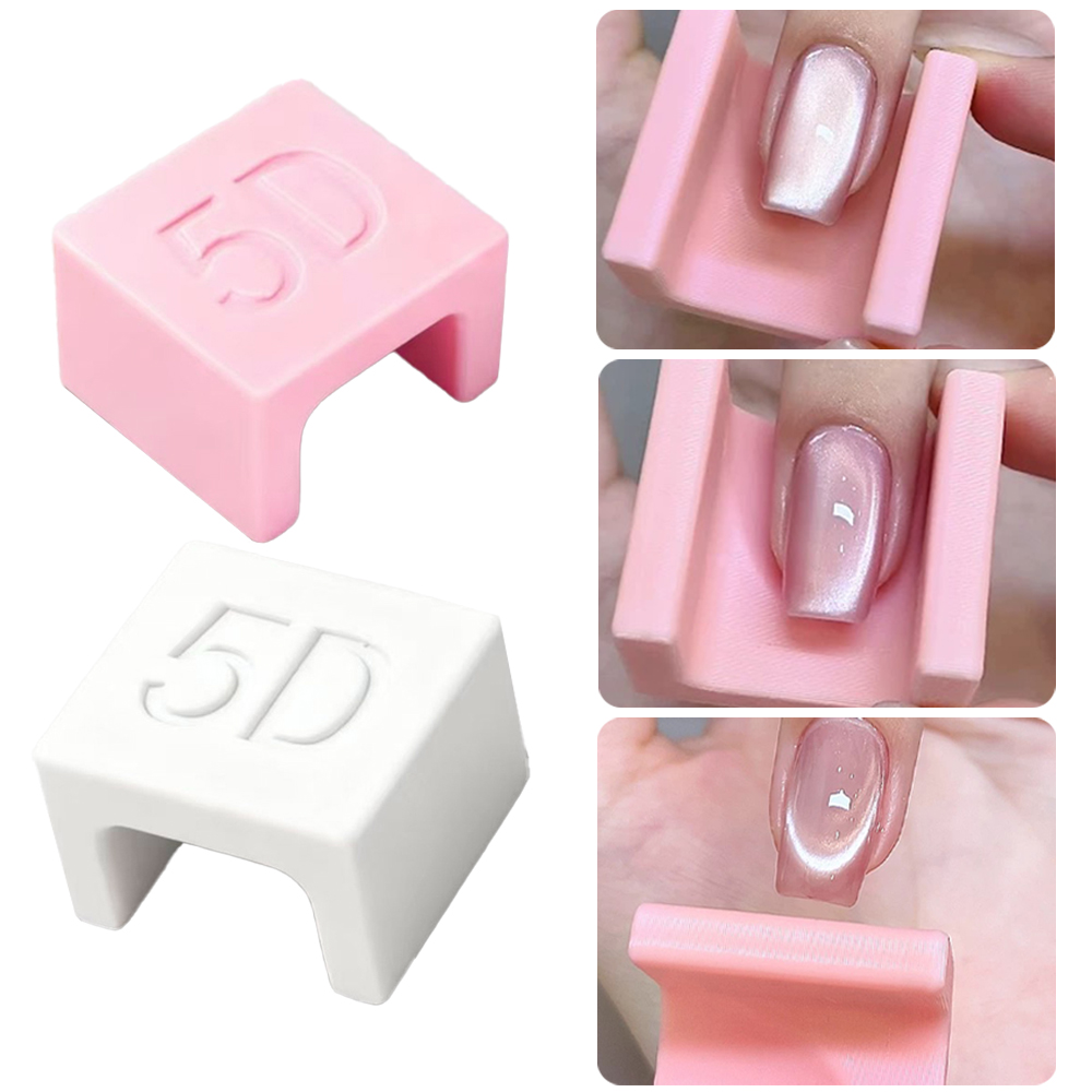 5D U-shaped French Cat Eye Nai - Nail Art Pink Cat Eye review and price