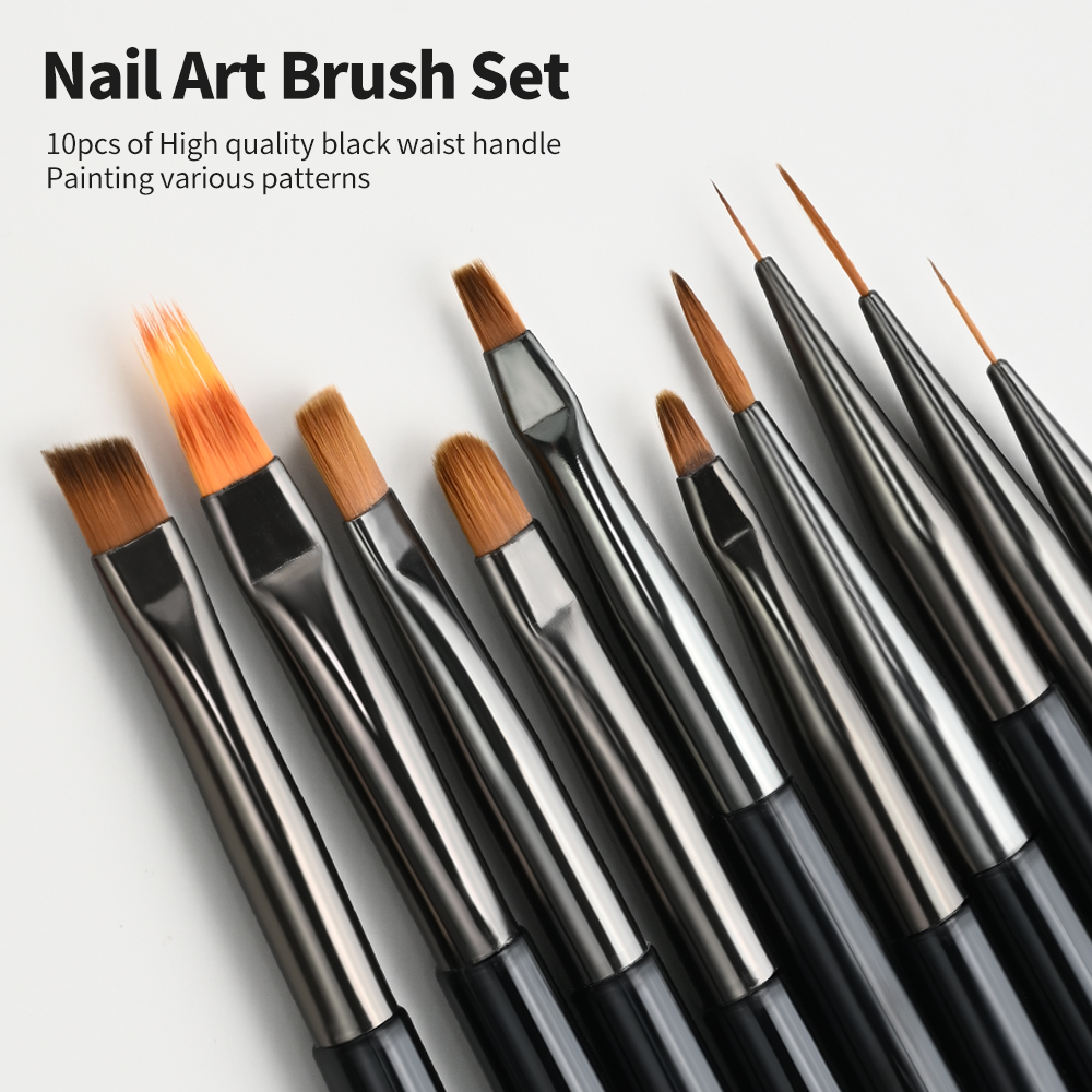 7/9/10pcs Nail Art Pen Brush U - Nail Art Full Color review and price