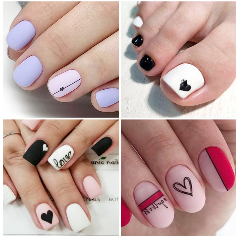 Nail Art Decals Love Hearts Le - Nail Art Valentines Day review and price