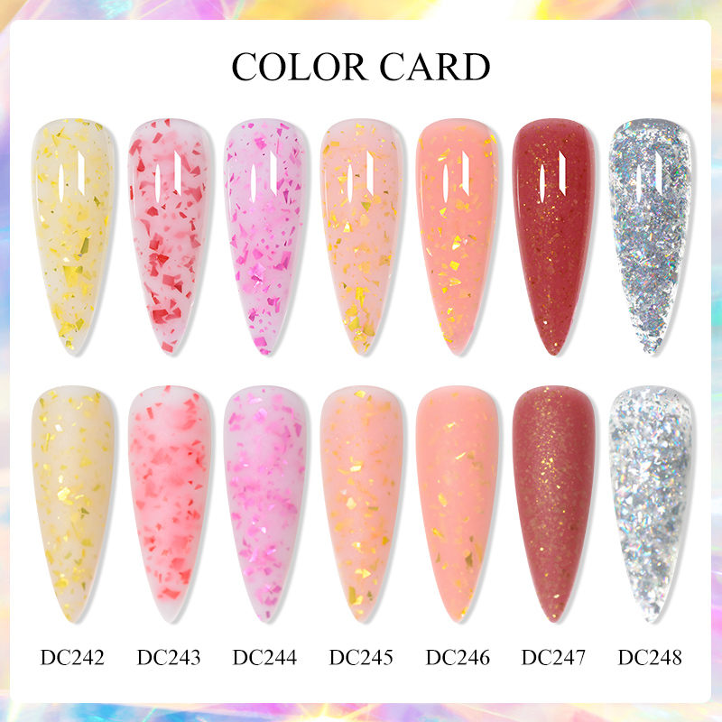 Mtssii 7ML Pink Glitter Quick  - Nail Foil Transfer review and price