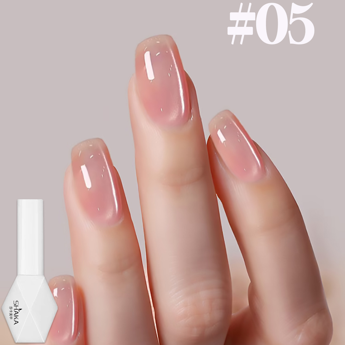 SHAKA 1-12pcs Summer Popular I - Nail Art Pink Cat Eye review and price