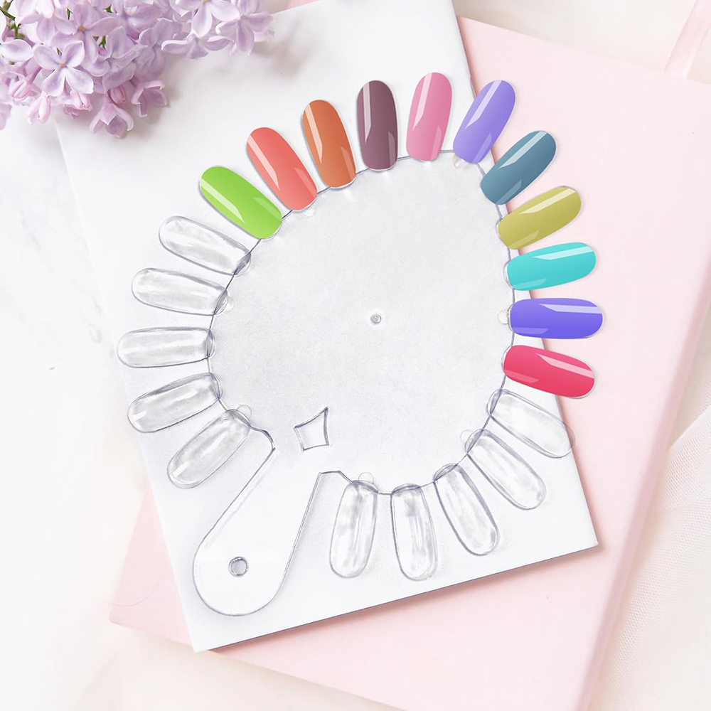 10Pcs Heart-shaped Nails Color - Nail Art Quotes review and price