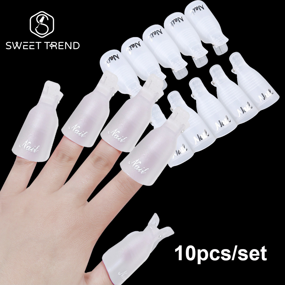 SWEET TREND-10Pcs/set Plastic  - Nail Art Full Color review and price