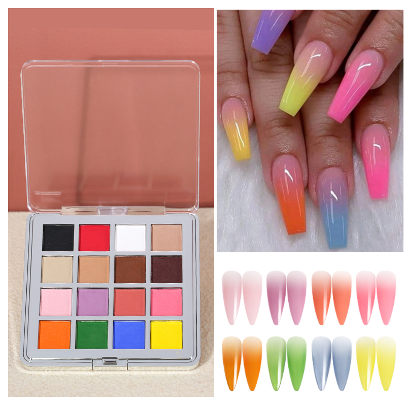 Mocmaki DIY Gradient Nail Powd - Nail Art Ombre Glitter review and price