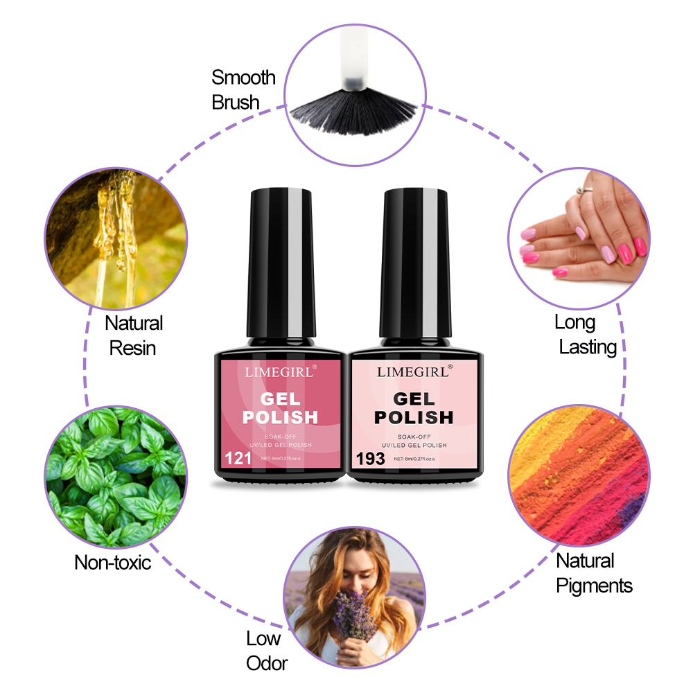 Limegirl Nail Gel Polish Set w - Nail Art Full Color review and price