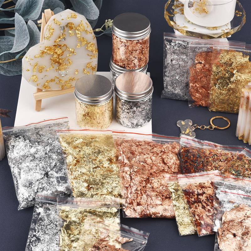 1/2/3/5/10g Imitation Gold Sli - Nail Foil Transfer review and price