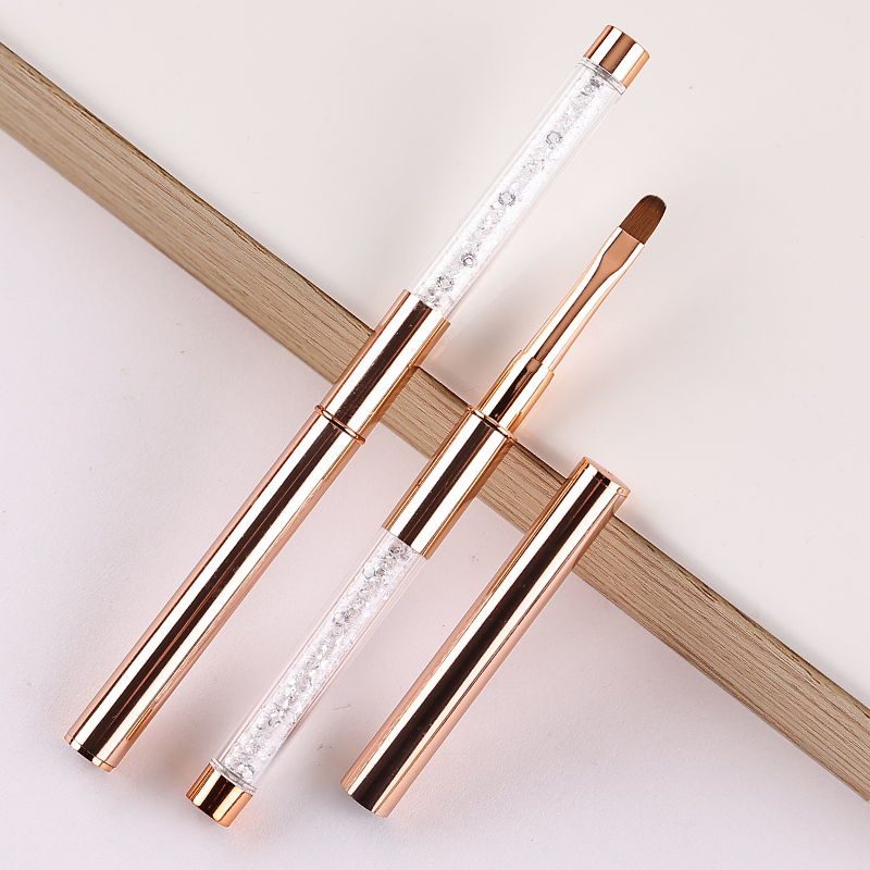 Nail Art Brush Set Rose Gold A - Nail Art Full Color review and price