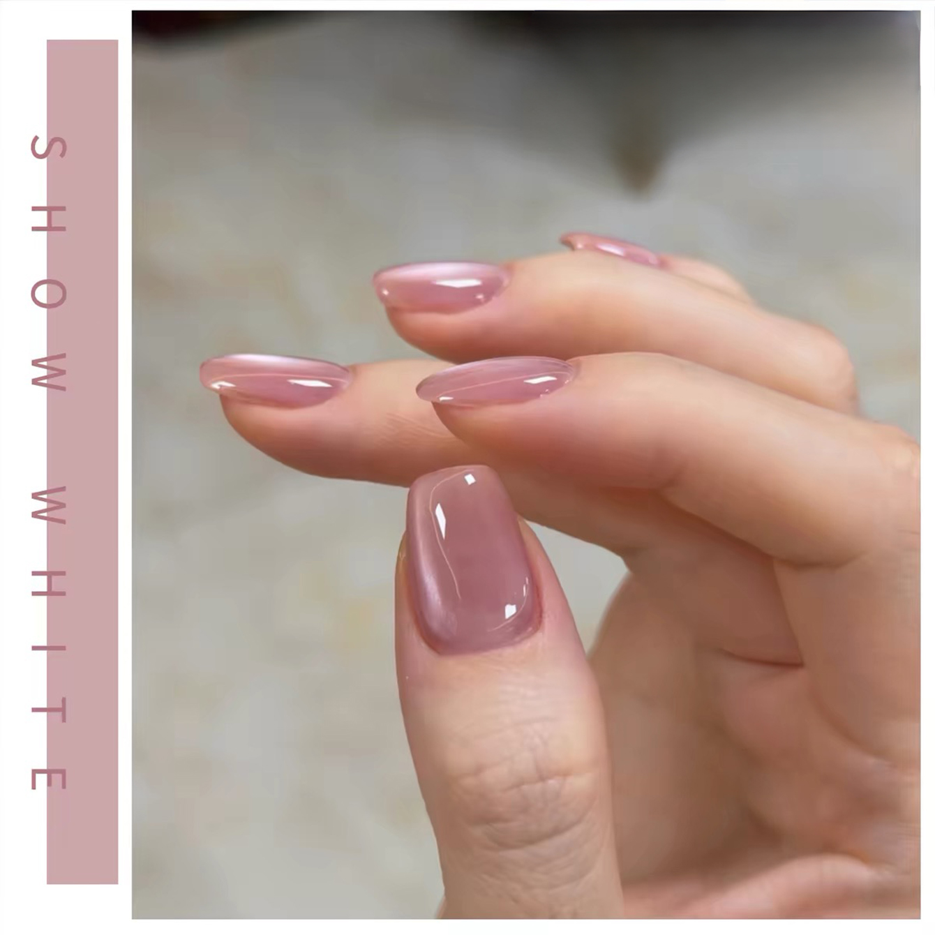 SHAKA 1pcs Summer Flash Hibisc - Nail Art Pink Cat Eye review and price